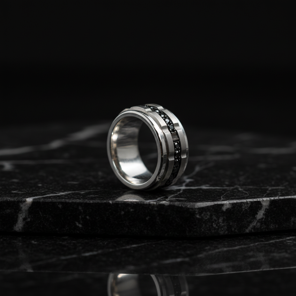 Axis Ring — craftsmanship detail