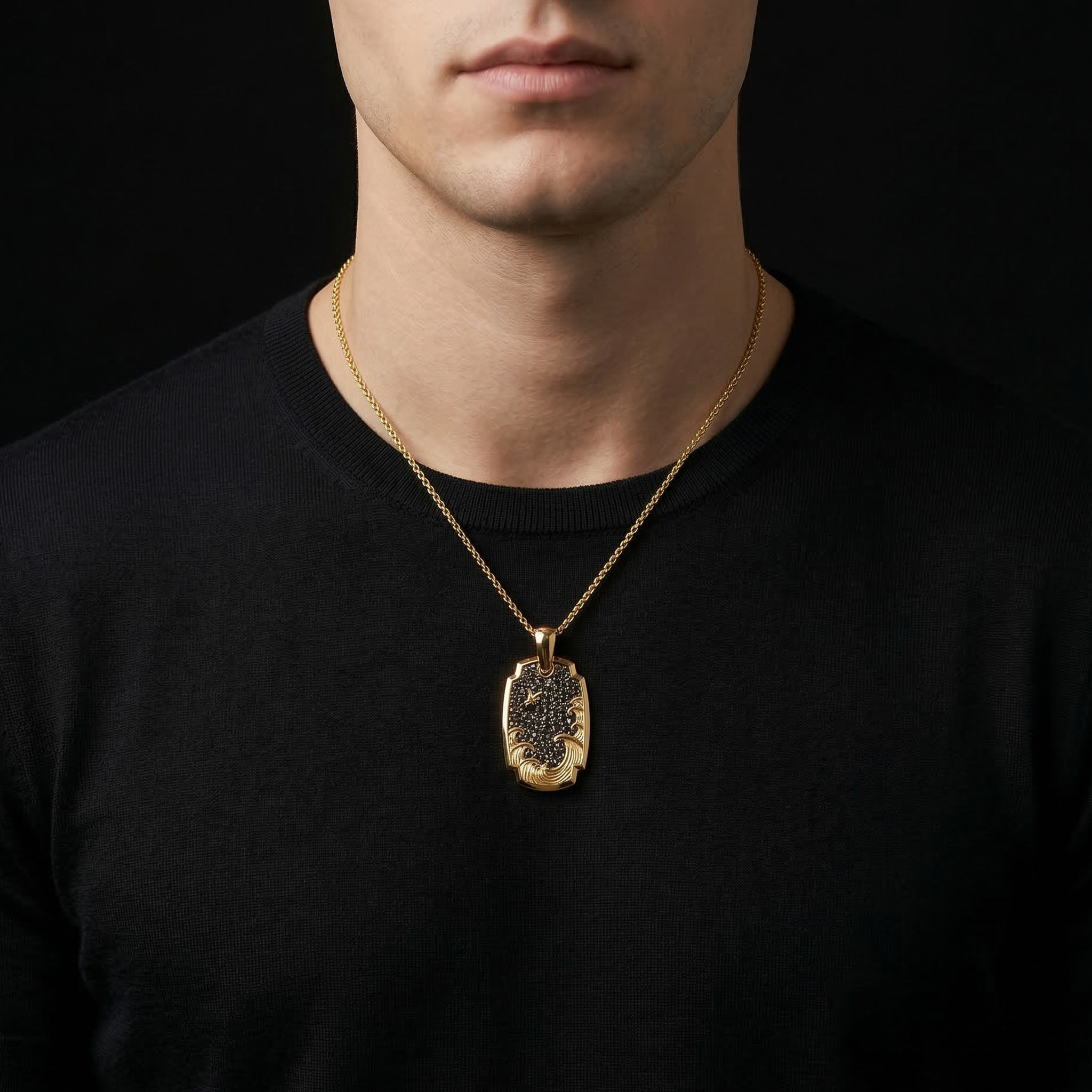Crest Pendant, view 5