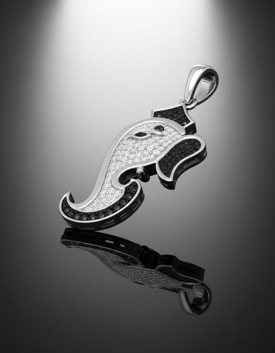 Ganesh Pendant, view 4