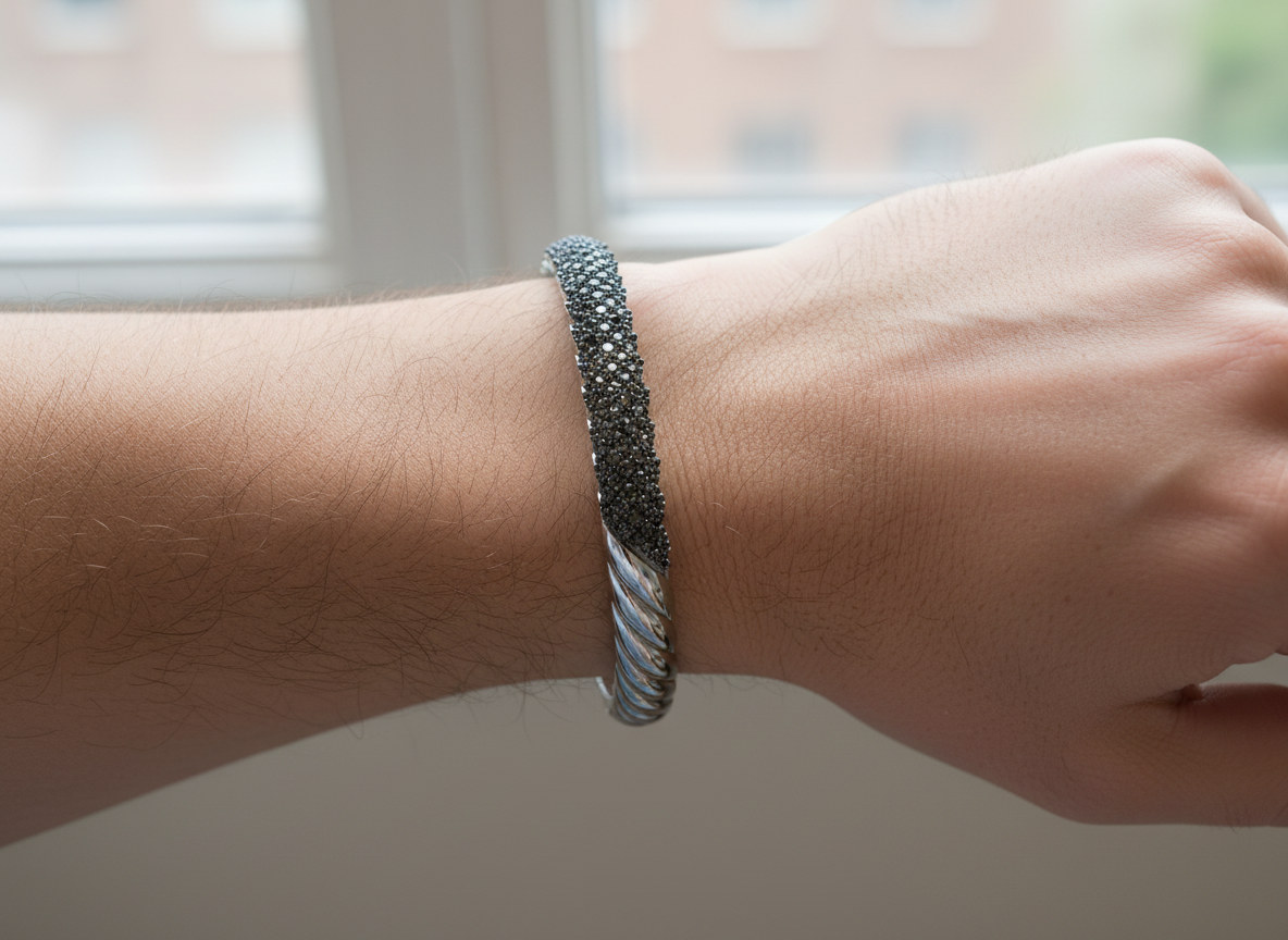 The Torque Kada (Cable Cuff-Style Bracelet), view 5